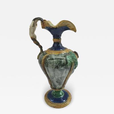  Palissy Ware Palissy Majolica 62 French Majolica jar 