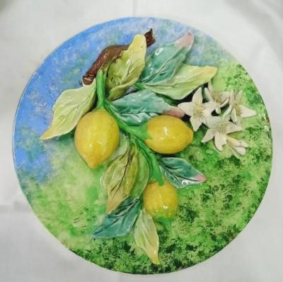  Palissy Ware Palissy Majolica 67 Palissy French Majolica plate