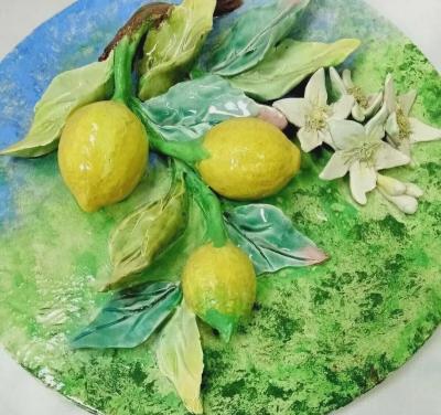  Palissy Ware Palissy Majolica 67 Palissy French Majolica plate
