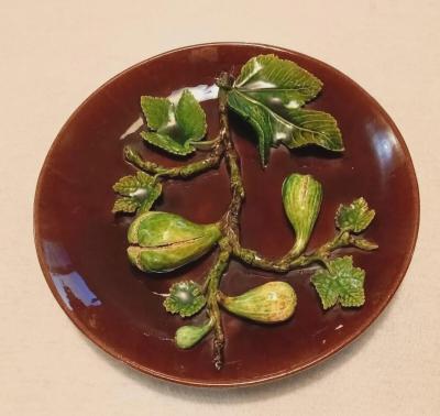  Palissy Ware Palissy Majolica 72 Palissy portuguese Majolica plate