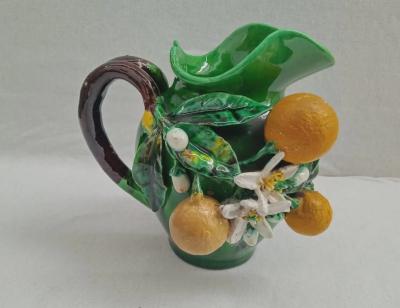  Palissy Ware Palissy Majolica 75 Majolica French Menton small jar piece