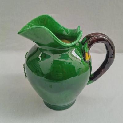  Palissy Ware Palissy Majolica 75 Majolica French Menton small jar piece