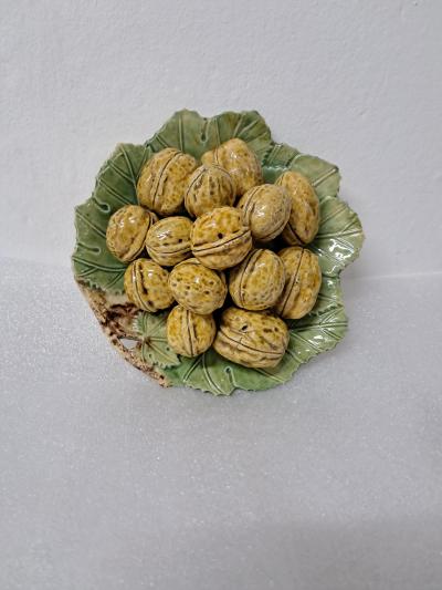  Palissy Ware Palissy Majolica 93 Palissy portuguese Majolica plate M Mafra Rare piece