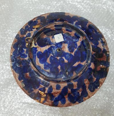  Palissy Ware Palissy Majolica Barbizet French Palissy Majolica Platter with Fish high quality piece 