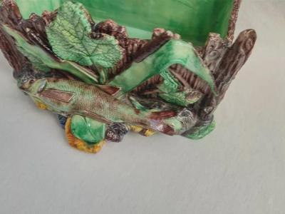  Palissy Ware Palissy Majolica French Palissy majolica beautiful piece 