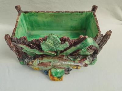  Palissy Ware Palissy Majolica French Palissy majolica beautiful piece 