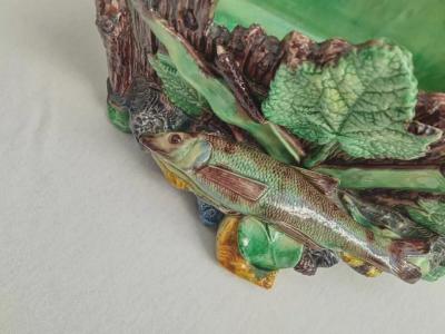  Palissy Ware Palissy Majolica French Palissy majolica beautiful piece 