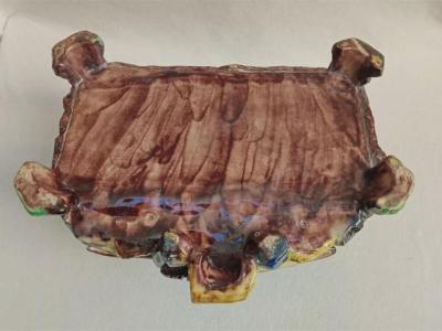  Palissy Ware Palissy Majolica French Palissy majolica beautiful piece 