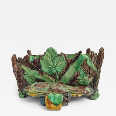  Palissy Ware Palissy Majolica French Palissy majolica beautiful piece 