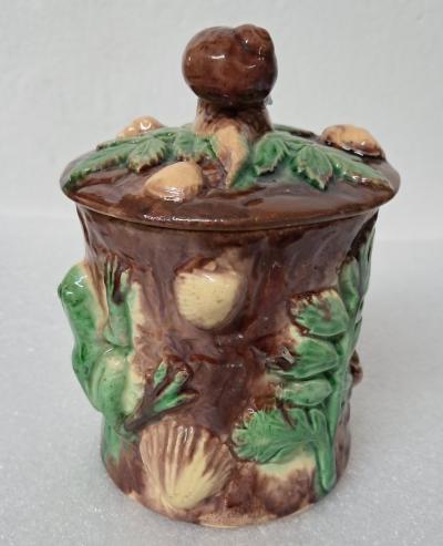  Palissy Ware Palissy Majolica French Palissy majolica box