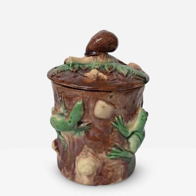  Palissy Ware Palissy Majolica French Palissy majolica box