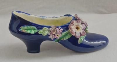 Palissy Ware Palissy Majolica Majolica French Menton small showcase piece