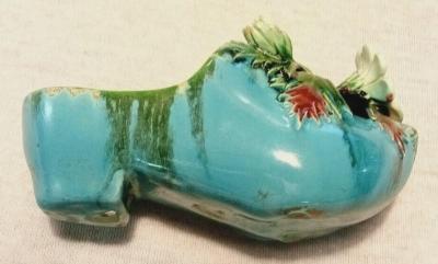 Palissy Ware Palissy Majolica Majolica French Menton tiny showcase piece