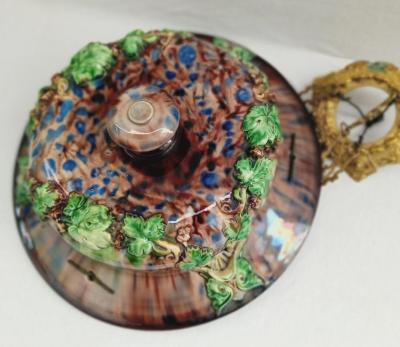  Palissy Ware Palissy Majolica Majolica Hanging Basket Palissy 