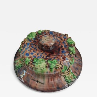  Palissy Ware Palissy Majolica Majolica Hanging Basket Palissy 