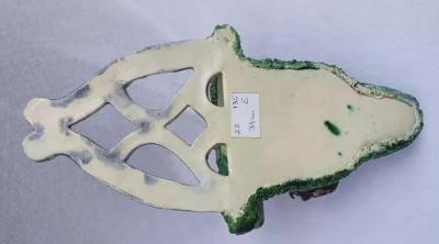  Palissy Ware Palissy Majolica Palissy Majolica portuguese wall planter possibly from Mafra