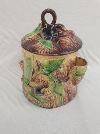  Palissy Ware Palissy Majolica Palissy box majolica