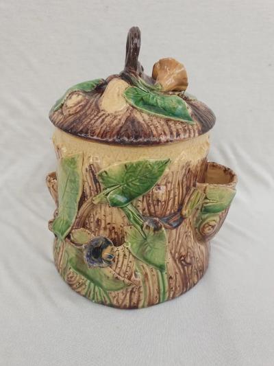  Palissy Ware Palissy Majolica Palissy box majolica