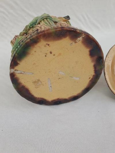  Palissy Ware Palissy Majolica Palissy box majolica
