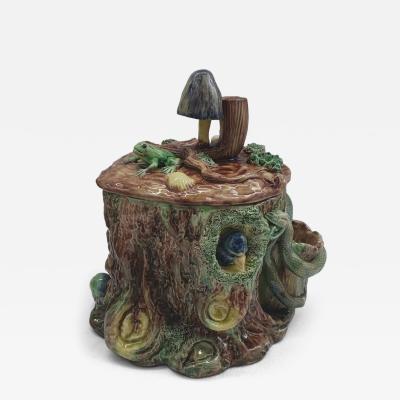  Palissy Ware Palissy Majolica Palissy majolica box jar tureen 