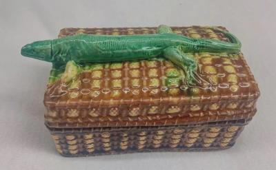  Palissy Ware Palissy Majolica Palissy majolica small tureen quality and rare piece 