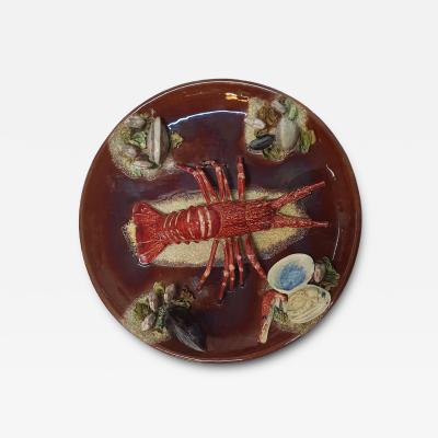  Palissy Ware Palissy Majolica Portuguese Palissy majolica plate