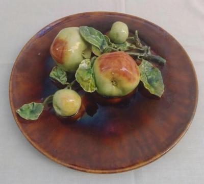  Palissy Ware Palissy Majolica Portuguese majolica plate