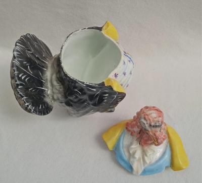  Palissy Ware Palissy Majolica palissy majolica has Beautiful turkey shaped cigar 