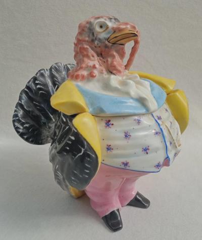  Palissy Ware Palissy Majolica palissy majolica has Beautiful turkey shaped cigar 