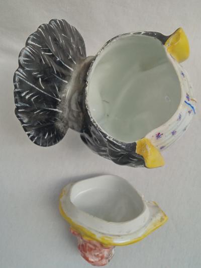  Palissy Ware Palissy Majolica palissy majolica has Beautiful turkey shaped cigar 