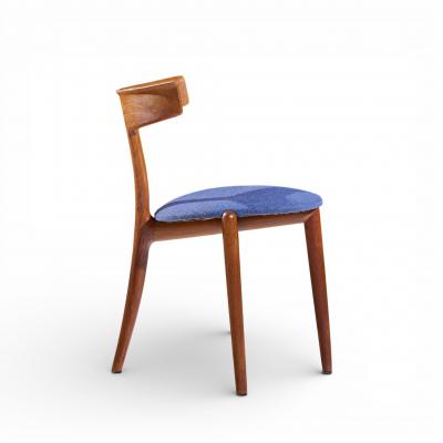  Palle Petersen Erik Andersen E Andersen P Pedersen for Randers M belfabrik Danish Dining Chairs Set of 4