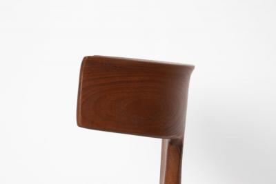  Palle Petersen Erik Andersen Rare Set of 4 Teak Dining Chairs by Palle Petersen Erik Andersen Denmark