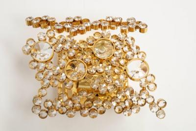  Palwa Bezel Set Crystal Sconces