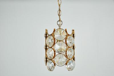  Palwa Crystal Circle Pendants by Palwa