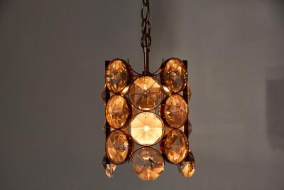  Palwa Crystal Circle Pendants by Palwa