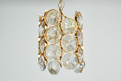  Palwa Crystal Circle Pendants by Palwa
