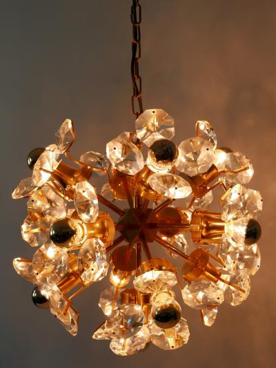  Palwa Gorgeous Mid Century Sputnik Chandelier or Pendant Lamp Dandelion by Palwa 1960s