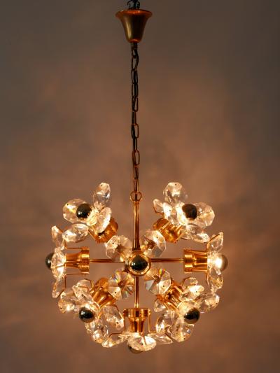  Palwa Gorgeous Mid Century Sputnik Chandelier or Pendant Lamp Dandelion by Palwa 1960s