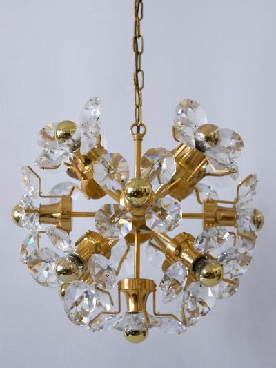  Palwa Gorgeous Mid Century Sputnik Chandelier or Pendant Lamp Dandelion by Palwa 1960s