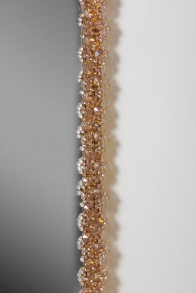  Palwa Outstanding Square Illuminated Palwa Crystal Glass Mirror Model S100W