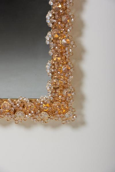  Palwa Outstanding Square Illuminated Palwa Crystal Glass Mirror Model S100W