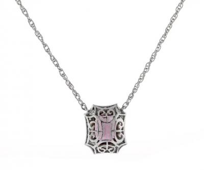  Pampillonia Purple Sapphire Necklace