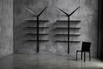  Paolo Pallucco Mireille Rivier Angelo Necessario Wall Unit by Paolo Pallucco and Mireille Rivier Italy 1989