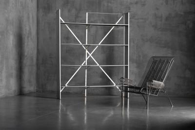  Paolo Pallucco Mireille Rivier Fra Dolcino Shelving Unit by Mireille Rivier Paolo Pallucco Italy 1884