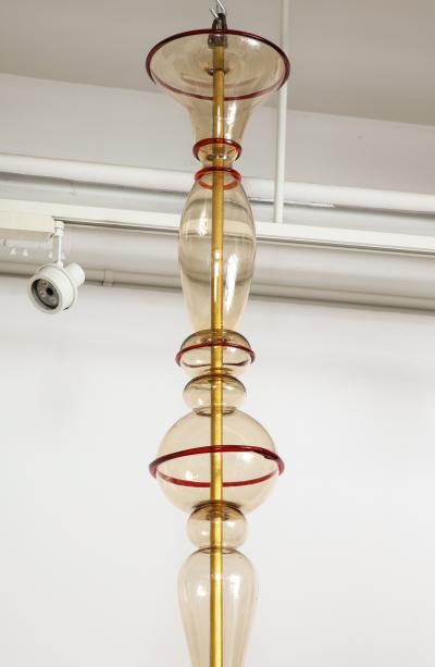  Paolo Venini and Giacomo Cappellin Venini MVM Cappellin Co Rationalist Chandelier by Vittorio Zecchin 1925 Italy