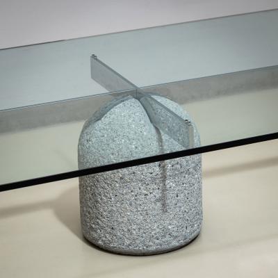  Paracarro Coffee Table by Giovanni Offredi for Saporiti Italy 1970s