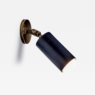  Parscot Pair of small sized Adjustable Brass Wall or Ceiling Lamps by Parscot