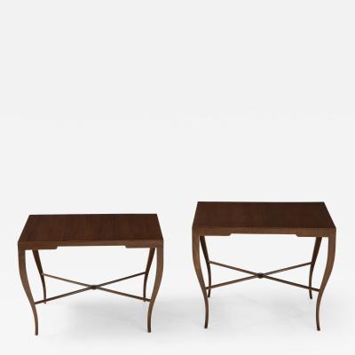  Parzinger Originals Tommi Parzinger Mahogany Side Tables