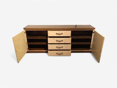  Parzinger Originals Tommi Parzinger Mid Century Modern Walnut Burl Rare Sideboard USA 1960s
