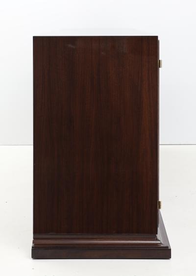  Parzinger Originals Tommi Parzinger Walnut and Brass Credenza